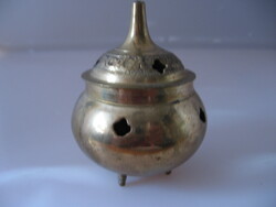 Antique oriental copper incense burner