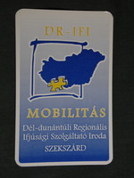 Card calendar, youth mobility service office, Szekszárd, 2002, (6)