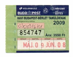 Bkv pass May 2009