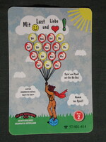 Card calendar, German grammar games for children, graphic artist, 2003, (6)