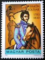 S3584 / 1983 simón bolívar stamp postal clear