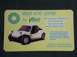 Card calendar, sziget car shop, szigetvár, volkswagen buggy car, 2003, (6)