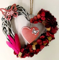 Heart door ornament