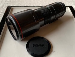 Sigma F=400m Nikon csatlakozás