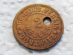Austria 2 heller tokens