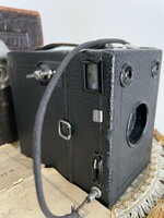 Zeiss ikon box-tengor 54/2 with leather case, original instructions!