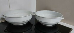 2 porcelain peasant bowls for sale together