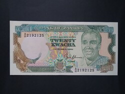 Zambia 20 Kwacha 1989 Unc
