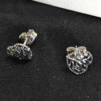 Pandora blooming hearts earrings (pair) - 925 silver