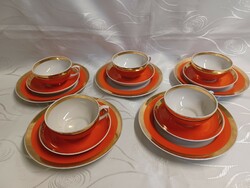 Russian porcelain, dulevo breakfast sets