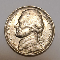 1987.  USA 5 cent  (1303)