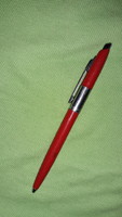 1975.Cca ico 70 stationery factory metal plastic, red dual function ballpoint pen according to the pictures