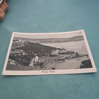 Tihany látképe 1943 postatiszta képeslap Monostory György