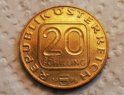 Austria 20 schillings 1996.