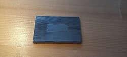 Business card holder, metal, silver color