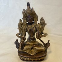 Bronz buddha szobor