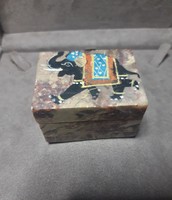 Elephant marble box