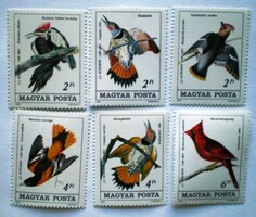 S3715-20 / 1985 Madarak bélyegsor postatiszta
