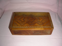A very nicely crafted walnut box