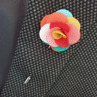 Folding pin, pin six 26 - 40 mm colorful flowers