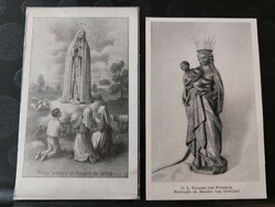 Old postcard religious postcard 2 pcs