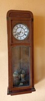 Antique art deco 2 heavy wall clocks
