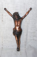 Jesus is a metal crucifix