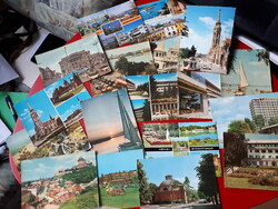 Picture cards, 18 in color, 20 in black and white, from the 60s and 70s