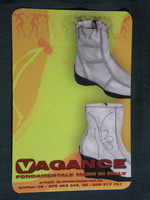 Card calendar, vagance clothing, shoe fashion, 2005, (6)