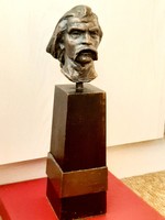 György Dózsa head sculpture from the 1960s