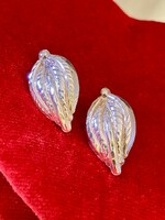 Pair of gorgeous silver earrings