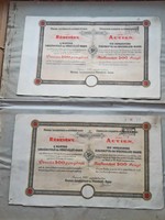 1926 Magyar részvény Első példány!