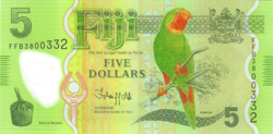 Fiji $5 2022 oz polymer