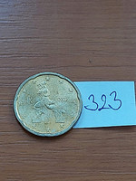 Italy 20 euro cent 2022 umberto boccioni 323