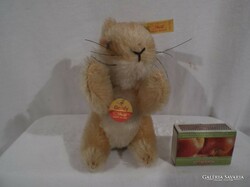 Steiff - hamster - 13 x 10 cm - numbered !!! - Old - plush - exclusive - German - flawless