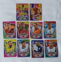 10 soccer cards