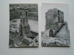 D200945 - 2 postcards - Kisnana Castle Castle Castle 1969