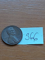 Usa 1 cent 1974 / d, abraham lincoln, copper-zinc 366
