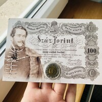 Kossuth 100 forint első napi veret