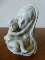 Antique metzler und ortloff madonna with baby