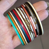 Bomb price! Pack of 13 thin copper bracelets