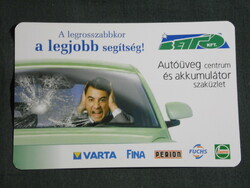 Card calendar, betto kft. , Car glass, battery specialist shop, Pécs, 2005, (6)