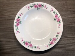 Alföldi wild rose pattern porcelain deep plate set of 5 pcs