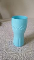 Ritka,türkiz színű Coca-Cola pohár