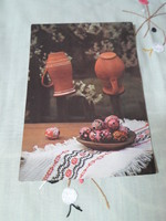 Old Easter postcard 16. (Ceramic; 1960s-1970s)