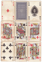 308. International picture French card playing card factory around 1960 36 cards