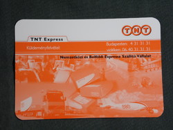 Card calendar, tnt express delivery company, Budapest and countryside, 2006, (6)