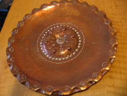 Handmade decorative copper wall ornament