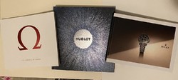 Omega/hublot/rolex new 2023/24 watch catalogs (250 pages)