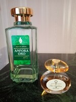 2 Bottles of women's cologne / perfume -- spanish amfora oro and antonio banderas